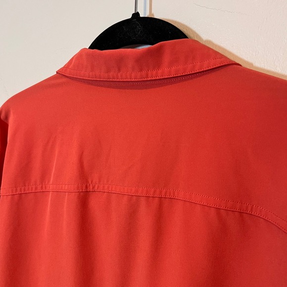 Eddie Bauer Womens Long Sleeve Departure Shirt Button Down Active Lightweight XL - Picture 15 of 15